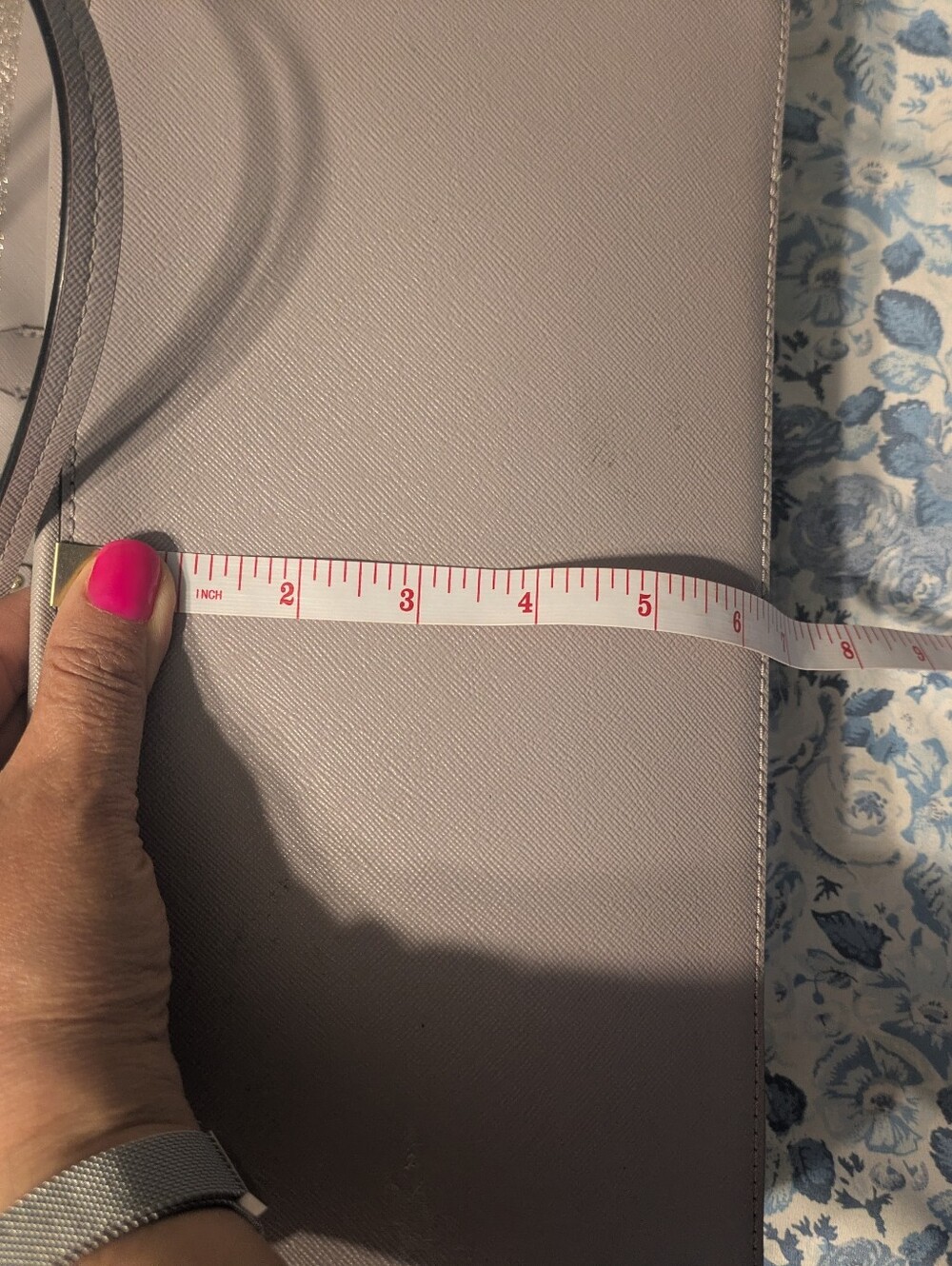Kate Spade gray and silver glitter striped Tote and Wallet - Picture 5 of 10
